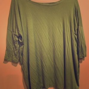 Olive tee